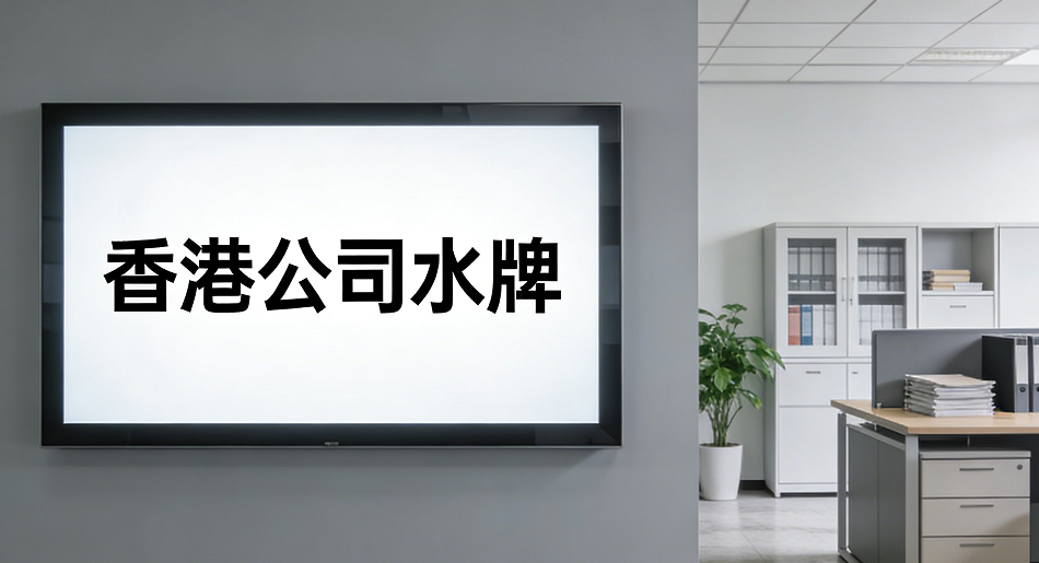 香港注册署对香港公司水牌的要求是什么？